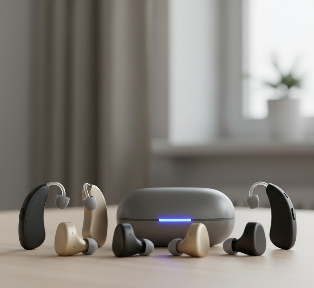 Hearing aids - BTE and ITE models